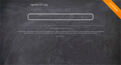 Desktop Screenshot of openh323.org